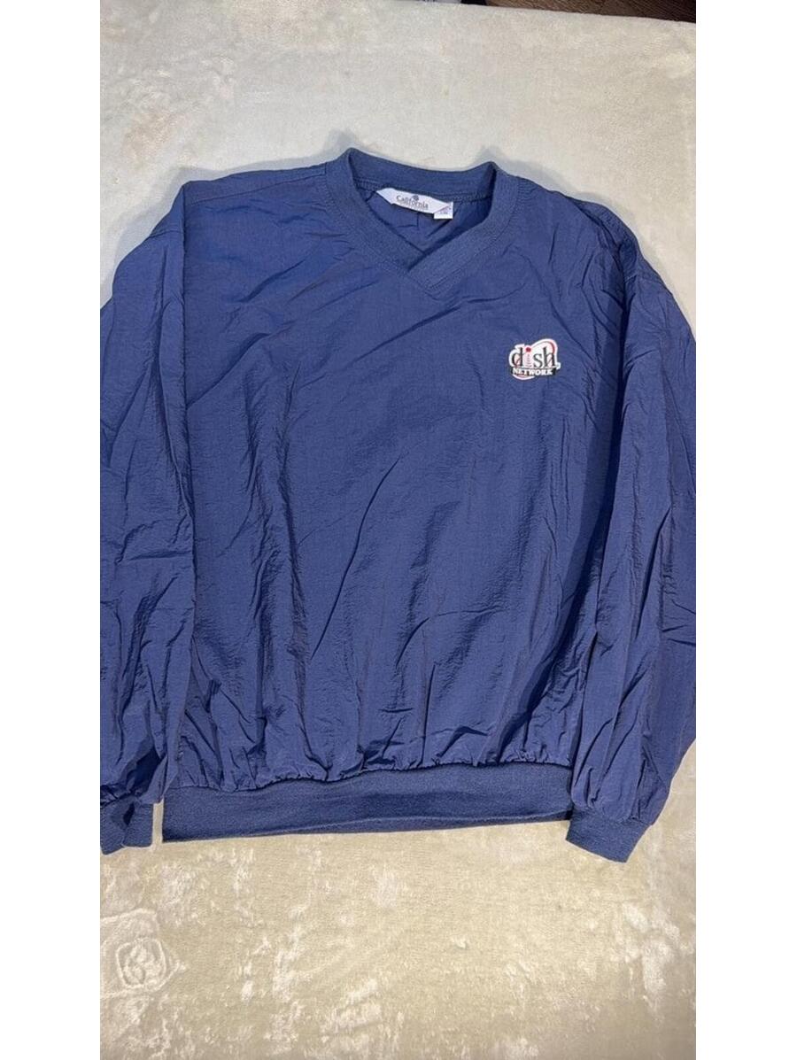 California Outerwear Blue Dish Network Sweatshirt